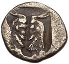 Phokis, Delphi. Silver Trihemiobol (1.09 g), mid-late 5th century BC EF - 2