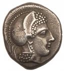 Thessaly, Pharsalos. Silver Hemidrachm (2.90 g), late 5th-mid 4th centuries BC C