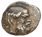 Islands off Thrace, Thasos. Silver Obol (0.42 g), ca. 412-404 BC Choice VF