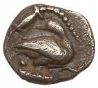 Macedonia, Eion. Silver Diobol (1.06 g), ca. 470-460 BC EF