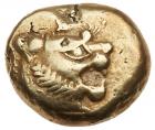 Lydian Kingdom. Alyattes to Kroisos. Electrum Trite (4.65 g), ca. 610-546 BC Cho