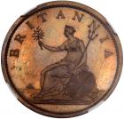 Great Britain. Bronzed Proof Penny, 1807 NGC PF64 BR - 2