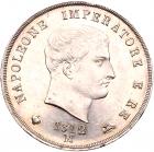 Italian States: Kingdom of Italy. 5 Lire, 1812-M NGC MS63