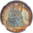 1859 Liberty Seated H10C NGC MS64