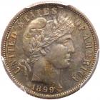 1899-S Barber 10C PCGS MS65