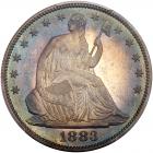 1883 Liberty Seated 50C PCGS Proof 67