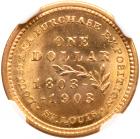 1903 Louisiana Purchase-McKinley Dollar - 2