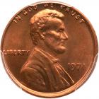 1971 Lincoln 1C. Dbld Die Obv PCGS MS66 RD