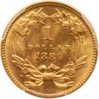 1889 $1 Gold Indian PCGS MS66 - 2