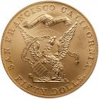 2001 Commemorative Restrike of 1855 S.S. Central America Kellogg Gold $50 - 2