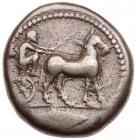 Bruttium, Rhegion. Anaxilas. Silver Tetradrachm (16.59 g), Tyrant, ca. 494/3-462/1 BC