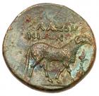 Ionia, Klazomenai. AE (4.45 g), ca. 380-360 BC EF - 2