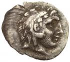 Islands off Caria, Kos. Silver Hemidrachm (1.18 g), ca. 220-200 BC VF