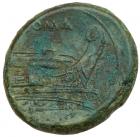 Anonymous. AE Semuncia (5.67 g), ca. 217-215 BC Choice VF - 2