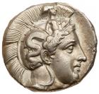 Lucania, Thourion. Silver Nomos (7.56 g), ca. 400-350 BC VF