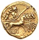 Bruttium, Carthaginian occupation. Electrum 3/8 Shekel (2.69 g), ca. 216-211 BC - 2