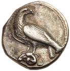 Bruttium, Kroton. Silver Nomos (7.32 g), ca. 425-350 BC Choice VF