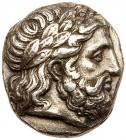 Macedonian Kingdom. Philip II. Silver Tetradrachm (14.30 g), 359-336 BC EF