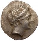 Illyro-Paeonian Region, Damastion. Silver Tetradrachm (13.42 g), ca. 365/0-350/45 BC