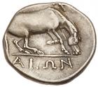 Thessaly, Larissa. Silver Drachm (6.04 g), ca. 356-342 BC EF - 2