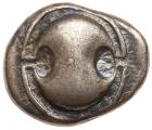 Boiotia, Thebes. Silver Stater (11.80 g), ca. 425-395 BC VF