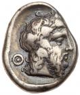 Boiotia, Thebes. Silver Stater (11.80 g), ca. 425-395 BC VF - 2