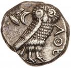 Attica, Athens. Silver Tetradrachm (16.80 g), ca. 350-294 BC Choice VF - 2