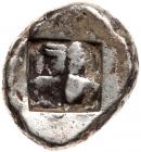 Cyclades, Naxos. Silver Stater (12.32 g), ca. 540/30-520/15 BC Choice VF - 2