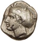 Mysia, Kyzikos. Silver Tetradrachm (14.34 g), ca. 410-390 BC About VF