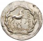 Aiolis, Kyme. Silver Tetradrachm (16.98 g), ca. 155-143 BC EF - 2