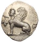 Islands off Ionia, Chios. Silver Drachm (3.31 g), ca. 190-84 BC EF