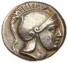 Islands off Caria, Kalymnos. Silver Didrachm (6.09 g), ca. 260/50-205 BC Choice