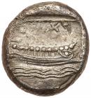 Phoenicia, Arados. Uncertain king. Silver Stater (10.33 g), ca. 380-351/0 BC Cho - 2