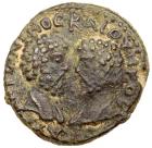 Petra. Marcus Aurelius and Lucius Verus. Æ 18 (3.90 g), AD 161-180 and 161-169 respectively