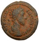 Pella. Commodus. AE 26 (16.55 g), AD 177-192 VF