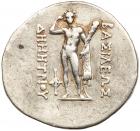 Baktrian Kingdom. Demetrios I. Silver Tetradrachm (16.64 g), ca. 200-185 BC VF - 2