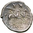 C. Terentius Lucanus. Silver Denarius (3.58 g), 147 BC EF - 2