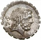 Q. Antonius Balbus. Silver Denarius (3.82 g), 83-82 BC EF