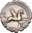 L. Papius. Silver Denarius (3.73 g), 79 BC VF - 2