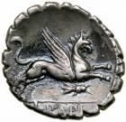 L. Papius. Silver Denarius (3.69 g), 79 BC About VF - 2