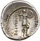 C. Memmius. Silver Denarius (3.78 g), 56 BC EF - 2