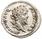 Septimius Severus and Caracalla. Silver Denarius (3.14 g), AD 193-211 Choice EF - 2