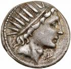 Man. Aquillius. Silver Denarius (3.84 g), 109-108 BC VF