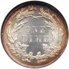 1886 Liberty Seated 10C NGC MS64 - 2