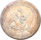 1866-S Liberty Seated 50C. No Motto PCGS G6 - 2