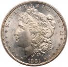 1881-S Morgan $1 PCGS MS66