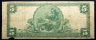 1902, $5 National Bank Note - 2