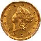 1851 $1 Gold Liberty PCGS AU58