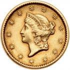 1851 $1 Gold Liberty