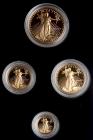 1989 Gold American Eagle 4-piece proof set